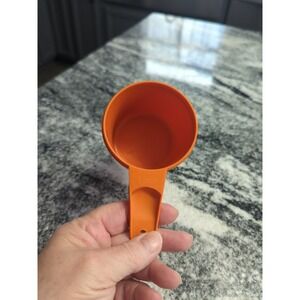 Vintage Tupperware Replacement Nesting Measuring Cup 1 Cup Burnt Orange